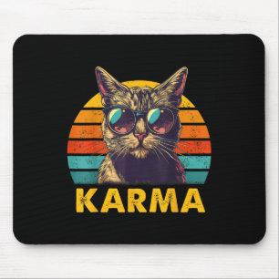 Alfombrilla De Ratón Regalos De Música De Gato Vintage Para Niños Chica