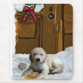 Alfombrilla De Ratón Regalos de Navidad para Goldendoodle