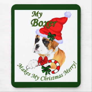 Alfombrilla De Ratón Regalos de Navidades Boxer