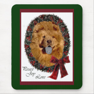 Alfombrilla De Ratón Regalos de Navidades Chow Chow