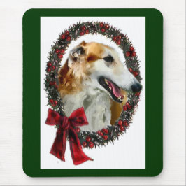 Alfombrilla De Ratón Regalos de Navidades de Borzoi