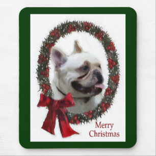 Alfombrilla De Ratón Regalos de Navidades de Bulldog de Francia