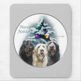 Alfombrilla De Ratón Regalos de Navidades de Labradoodle