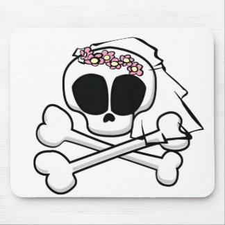 Alfombrilla De Ratón Regalos de Novia en Skull