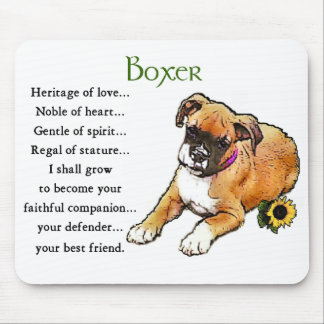 Alfombrilla De Ratón Regalos de perro de Boxer