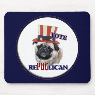Alfombrilla De Ratón Regalos de Pug Lovers