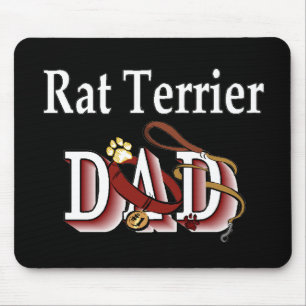 Alfombrilla De Ratón Regalos de Rat Terrier Dad