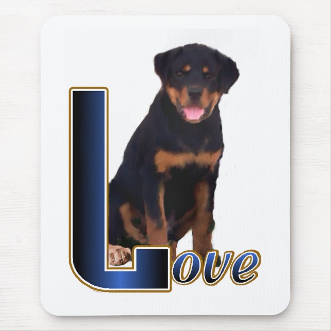 Alfombrilla De Ratón Regalos de Rottweiler Lovers (Frente)