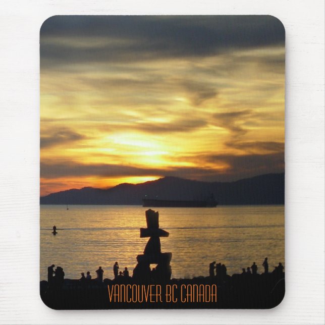 Alfombrilla De Ratón Regalos de Vancouver Mousepad Souvenir Vancouver S (Frente)