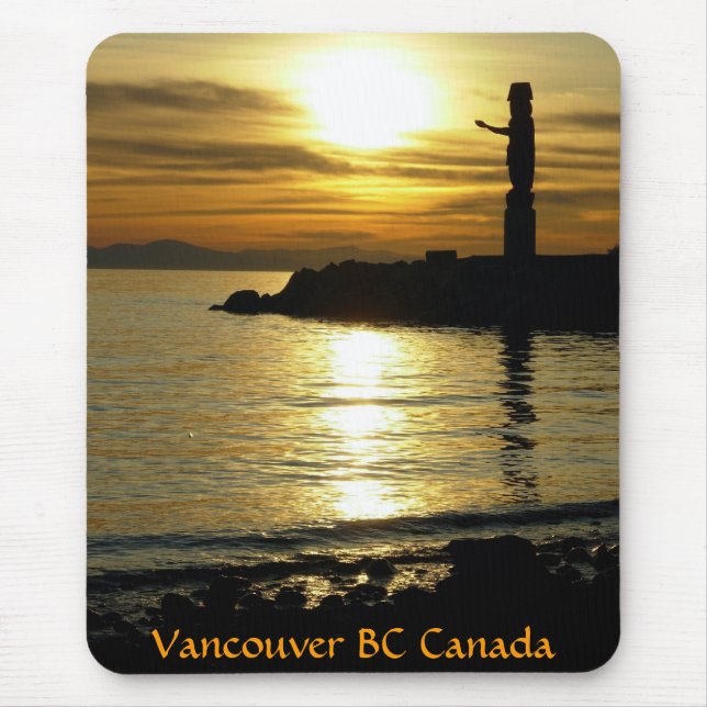 Alfombrilla De Ratón Regalos de Vancouver Mousepad Souvenir Vancouver S (Frente)