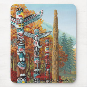 Alfombrilla De Ratón Regalos del arte de Vancouver del recuerdo de