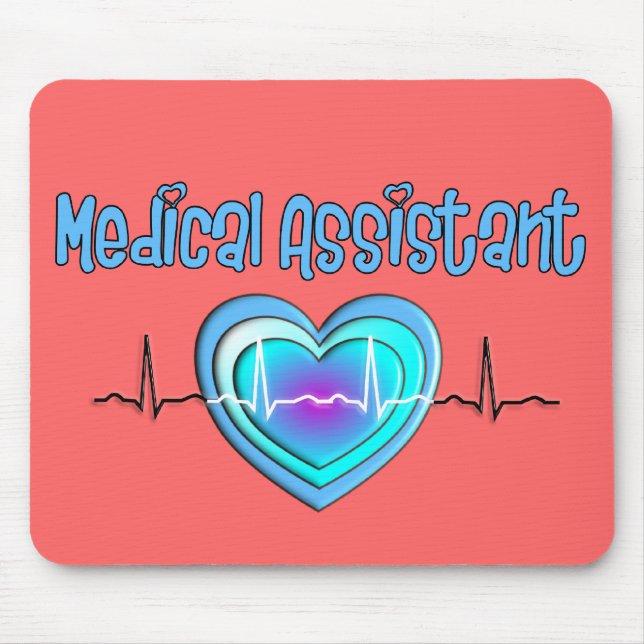 Alfombrilla De Ratón Regalos del auxiliar médico (Frente)