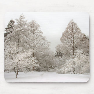 Alfombrilla De Ratón Regalos del bosque de la nieve de Mousepad del