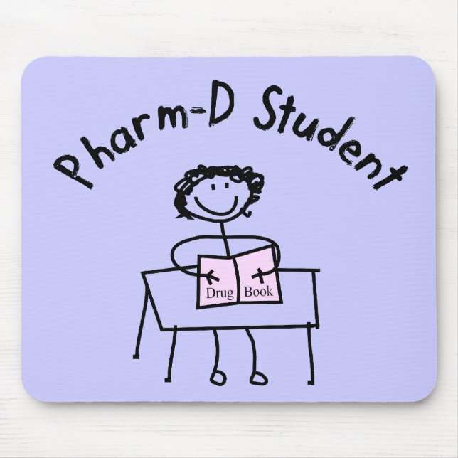Alfombrilla De Ratón Regalos del estudiante de la farmacia de PharmD (Frente)