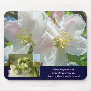 Alfombrilla De Ratón ¡REGALOS DEL RECIÉN NACIDO! Flores del mousepad 