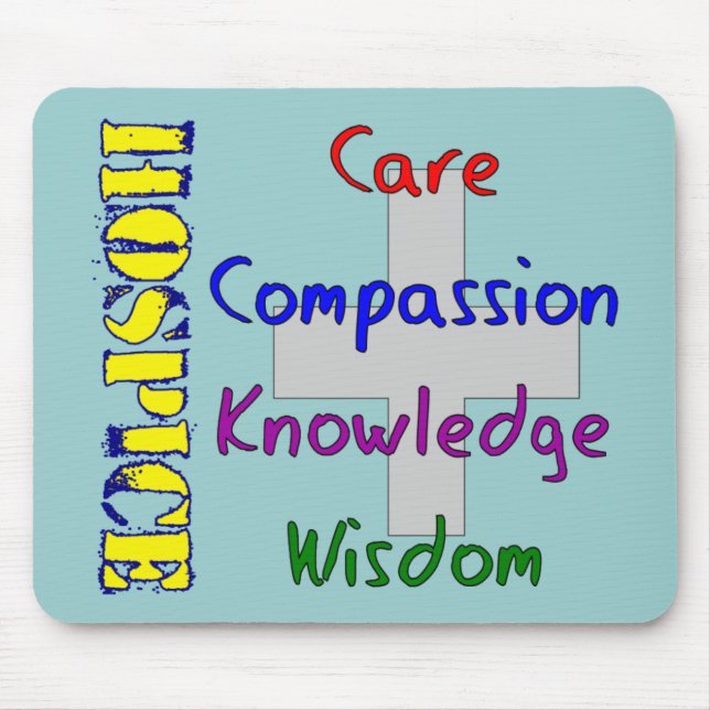 Alfombrilla De Ratón Regalos del trabajador del hospicio (Frente)