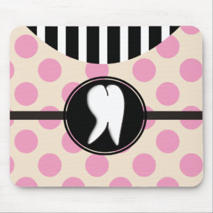 Alfombrilla De Ratón Regalos dentales del diseño del diente