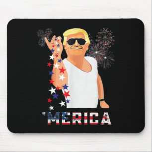 Alfombrilla De Ratón Regalos divertidos de Trump Salt Merica Libertad 4