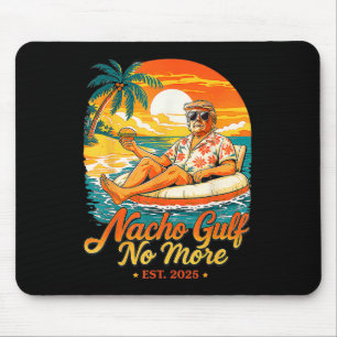 Alfombrilla De Ratón Regalos Divertidos Trump Nacho Gulf No Más Golfo D
