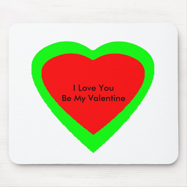 Alfombrilla De Ratón Regalos el día de San Valentín jGibney El MUSEO Za (Frente)