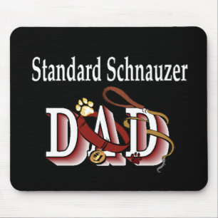 Alfombrilla De Ratón Regalos estándar de Schnauzer Dad