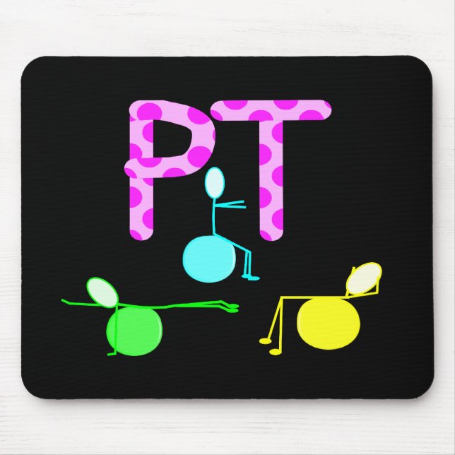 Alfombrilla De Ratón Regalos físicos de Therpist con los gráficos (Frente)