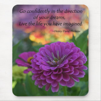 Alfombrilla De Ratón Regalos inspiradores de la flor de los mousepads