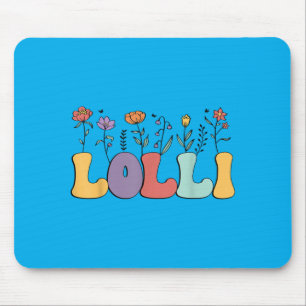 Alfombrilla De Ratón Regalos Lolli Mujeres Flor Silvestre Lolli Abuela