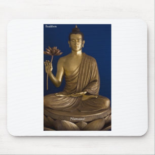 Alfombrilla De Ratón Regalos "Namaste" Budismo Camisetas Tazas Tarjetas