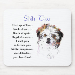 Alfombrilla De Ratón Regalos para Amantes de Shih Tzu