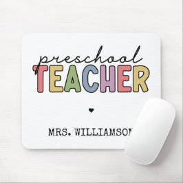Alfombrilla De Ratón Regalos personalizados de profesores de preescolar