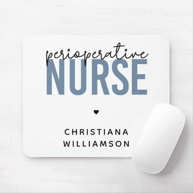 Alfombrilla De Ratón Regalos personalizados para enfermeras de quirófan (Con ratón)