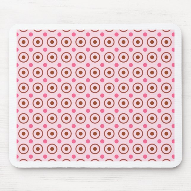 Alfombrilla De Ratón Regalos rosados de bonito para Chicas (Frente)