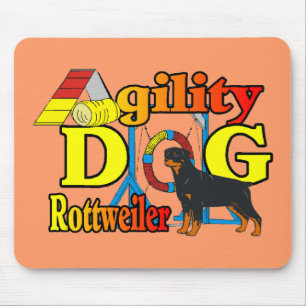 Alfombrilla De Ratón Regalos Rottweiler Agility