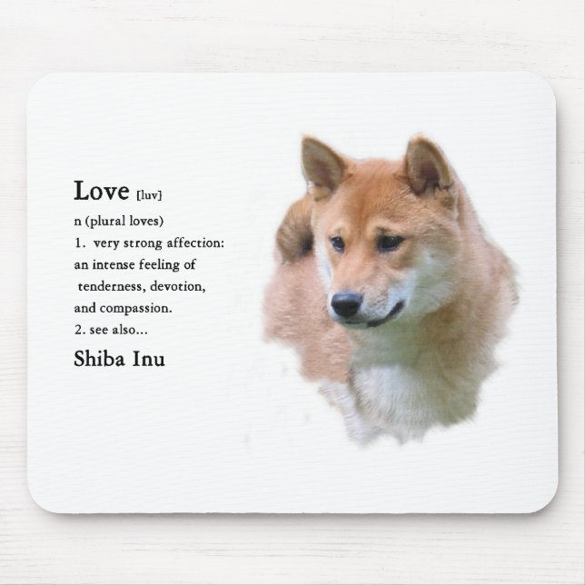 Alfombrilla De Ratón Regalos Shiba Inu (Frente)