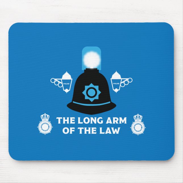 Alfombrilla De Ratón Regalos Y Accesorios De La Policía Británica (Frente)