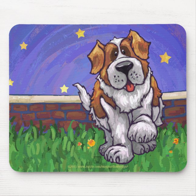 Alfombrilla De Ratón Regalos y accesorios de St. Bernard (Frente)