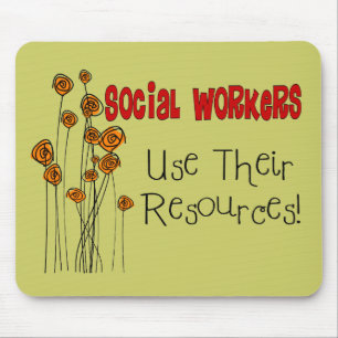 Alfombrilla De Ratón Regalos y camisetas del asistente social