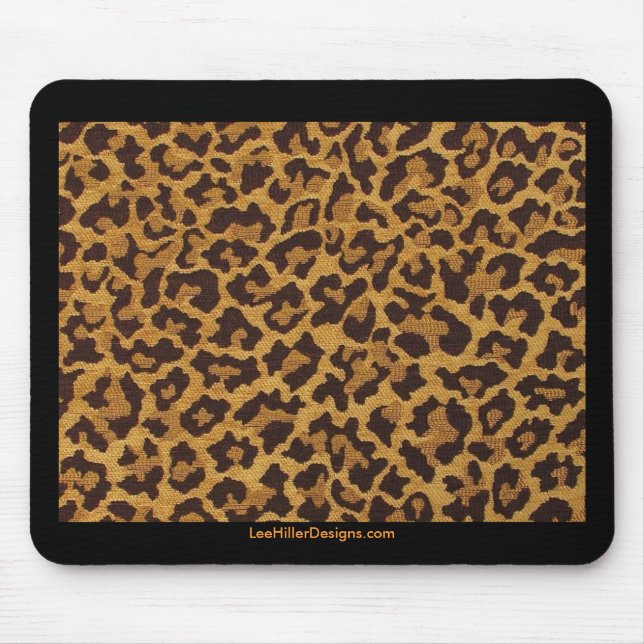Alfombrilla De Ratón Regalos y coleccionables de estampado de leopardo  (Frente)