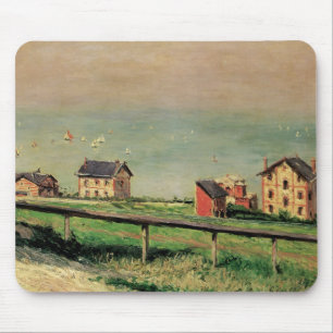 Alfombrilla De Ratón Regata en Villerville por Gustave Caillebotte