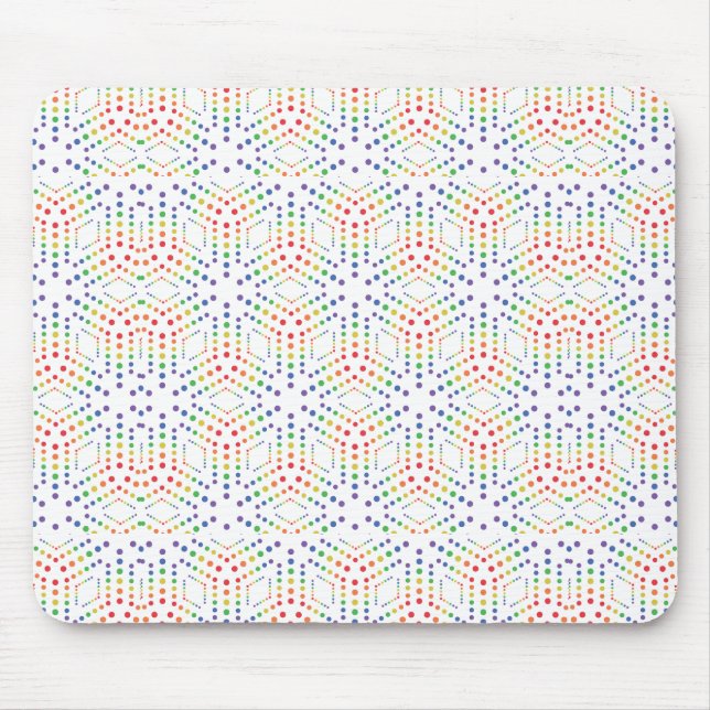 Alfombrilla De Ratón regenbogen grafisch (Frente)
