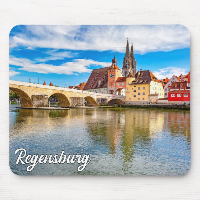 Alfombrilla De Ratón Regensburg (Alemania) (Frente)