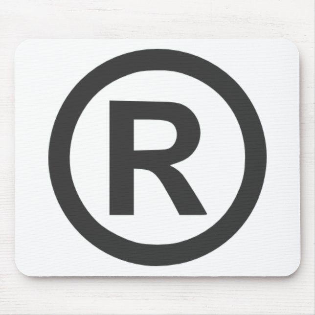 Alfombrilla De Ratón Registrado (Frente)