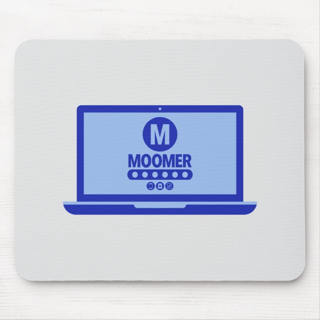 Alfombrilla De Ratón Registro en Moomer en Mousepad (Frente)