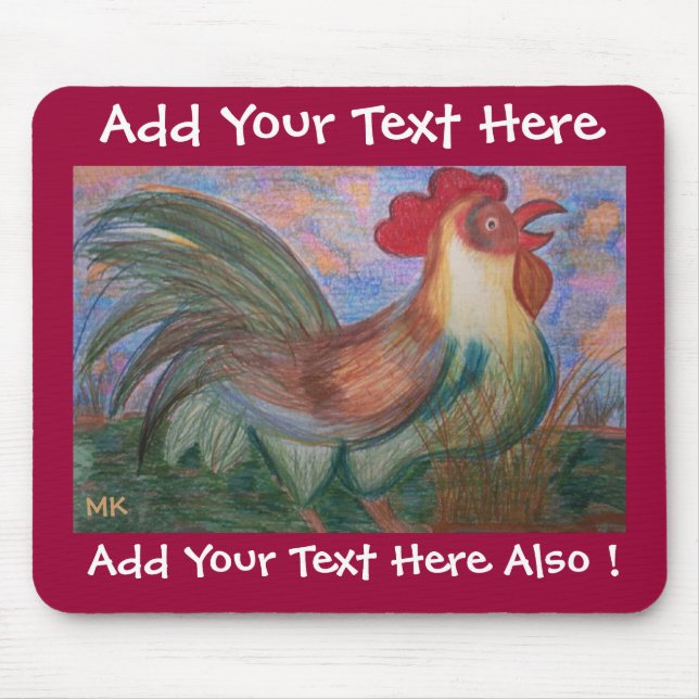 Alfombrilla De Ratón Regla de la plantilla de base (Frente)