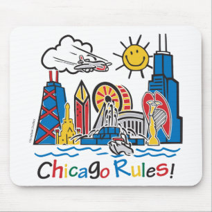 Alfombrilla De Ratón Reglas de Chicago