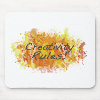 Alfombrilla De Ratón ¡Reglas de la creatividad!