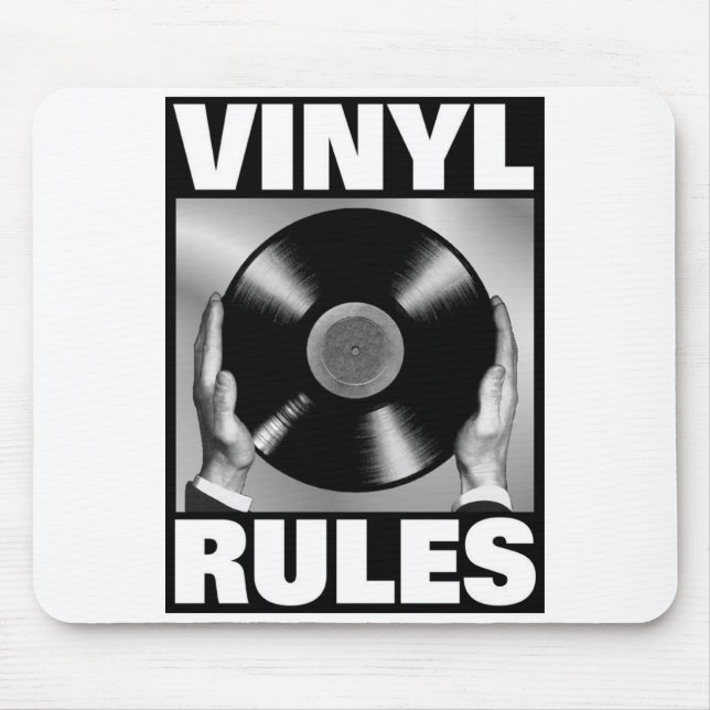ALFOMBRILLA DE RATÓN REGLAS DEL VINILO (Frente)