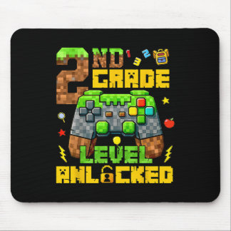 Alfombrilla De Ratón Regreso a la escuela de 2do grado Gamer Primer día