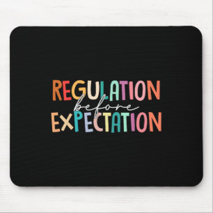 Alfombrilla De Ratón Regulación Antes de la Expectativa Educación Espec